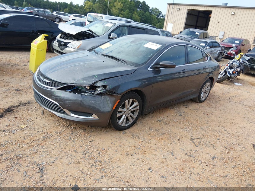 Vin: 1c3cccab5fn603449, lot: 46609668, chrysler 200 limited 20152