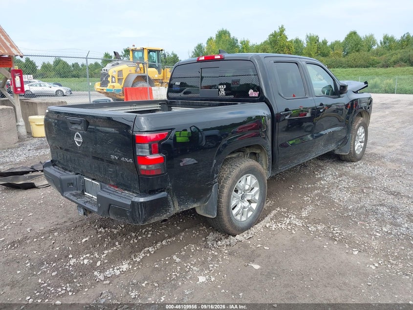 Vin: 1n6ed1ek4pn649434, lot: 46609672, nissan frontier sv 4x4 20234