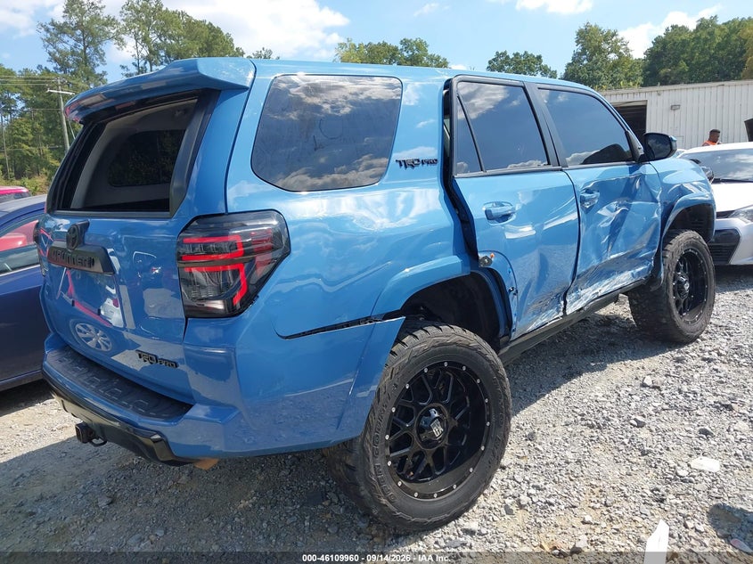 Vin: jtebu5jr9j5600460, lot: 46609676, toyota 4runner trd pro 20184