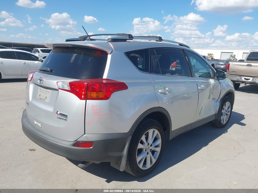 Vin: 2t3yfrev5fw168814, lot: 46609680, toyota rav4 limited 20154