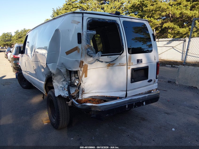 Vin: 1ftne2el6bdb36893, lot: 46609684, ford e-250 commercial 20113
