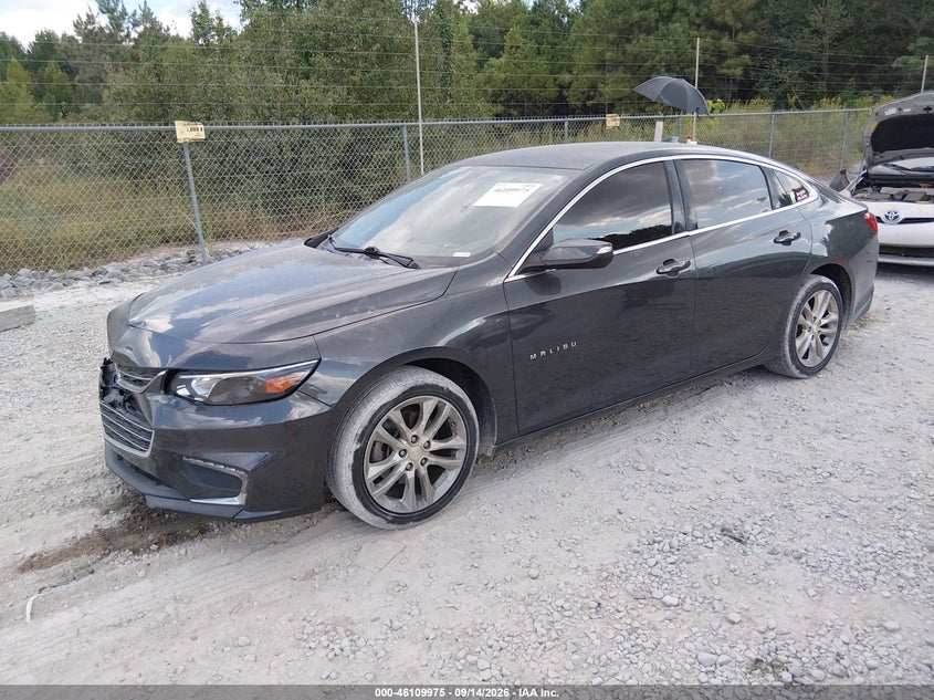 Vin: 1g1ze5st1gf345714, lot: 46609691, chevrolet malibu 1lt 20162