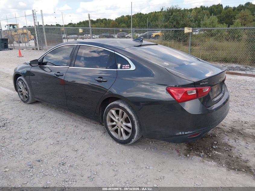 Vin: 1g1ze5st1gf345714, lot: 46609691, chevrolet malibu 1lt 20163