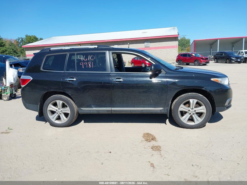 TOYOTA HIGHLANDER 2013 VIN 5TDDK3EH3DS247012