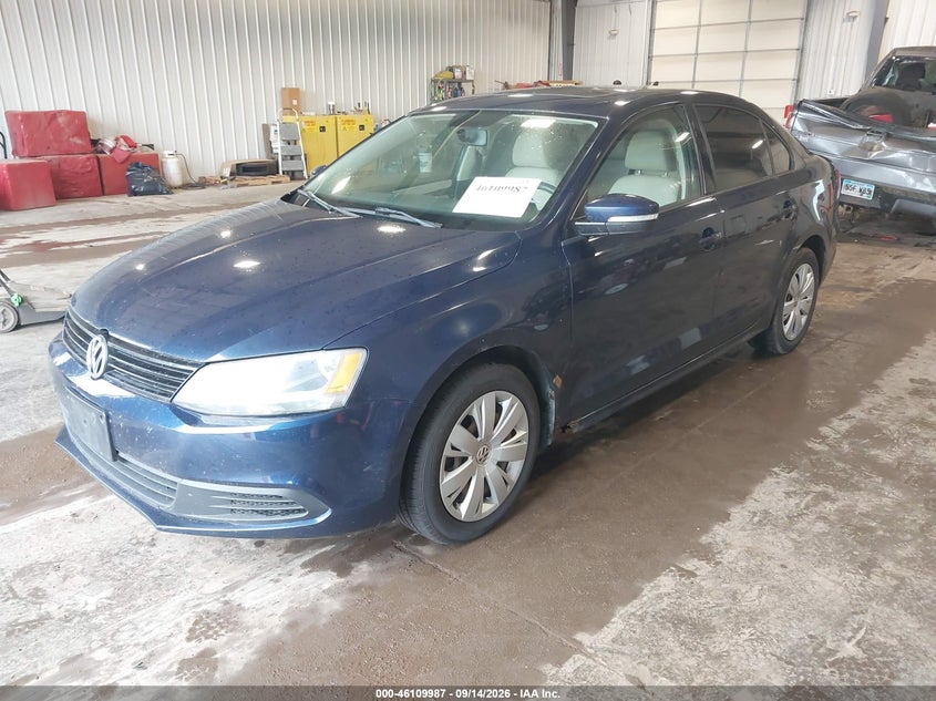 Vin: 3vwdp7aj5cm326713, lot: 46609703, volkswagen jetta 2.5l se 20122