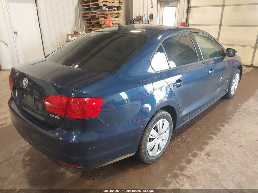 Vin: 3vwdp7aj5cm326713, lot: 46609703, volkswagen jetta 2.5l se 20124