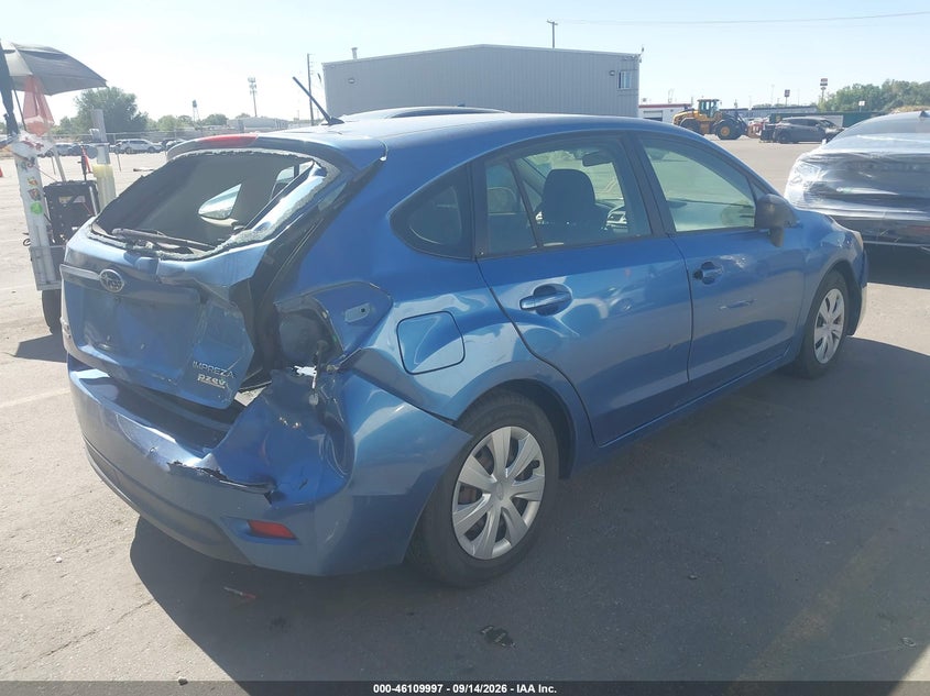 Vin: jf1gpaa61fh212568, lot: 46609713, subaru impreza 2.0i 20154