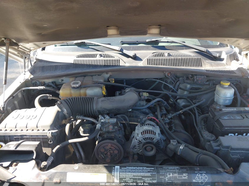 JEEP LIBERTY 2004 VIN 1J4GL48K64W314056