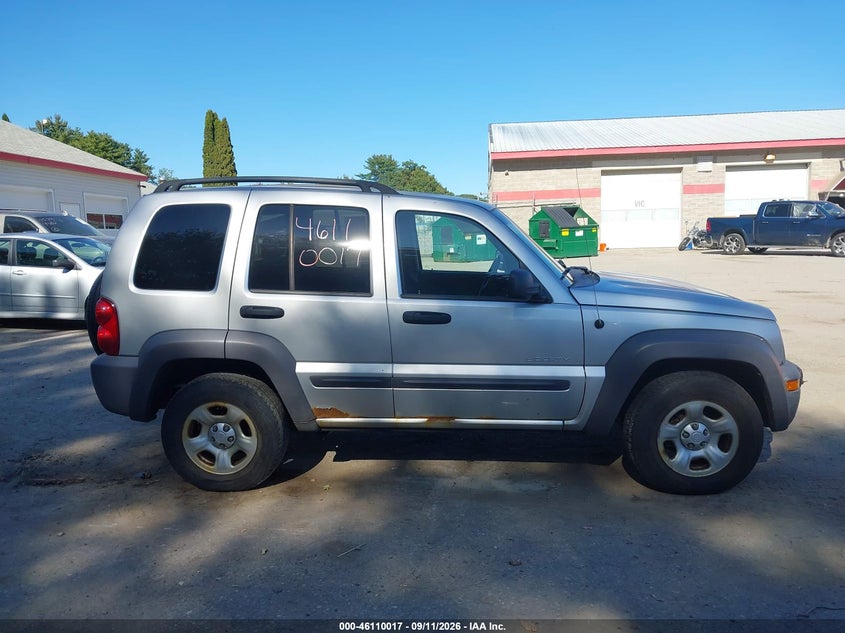 JEEP LIBERTY 2004 VIN 1J4GL48K64W314056