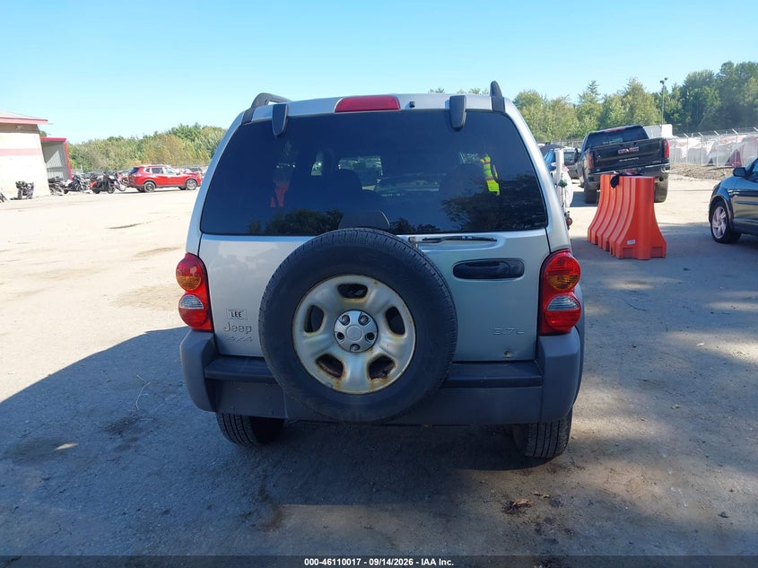 JEEP LIBERTY 2004 VIN 1J4GL48K64W314056
