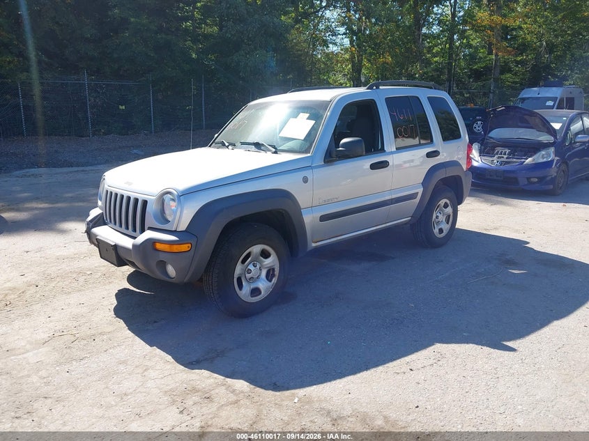 JEEP LIBERTY 2004 VIN 1J4GL48K64W314056