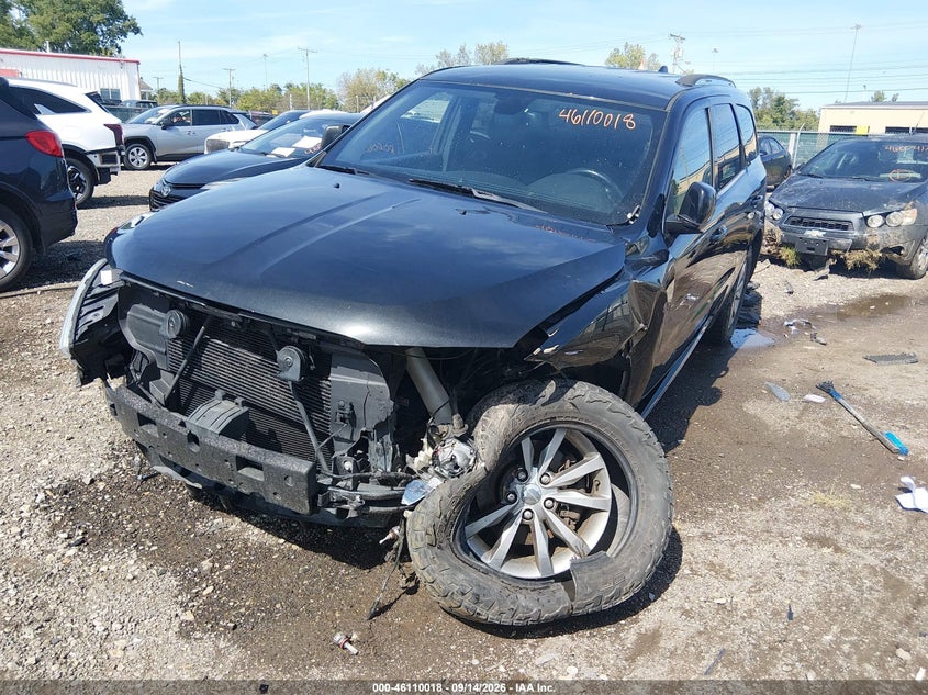 Vin: 1c4rdjag1gc423028, lot: 46609734, dodge durango sxt 20162