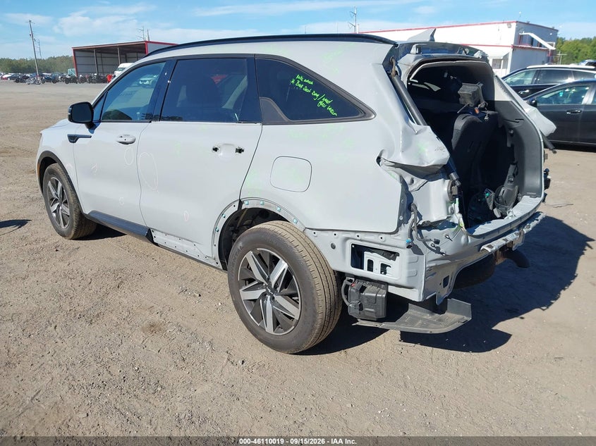 Vin: 5xyrh4lf6pg206449, lot: 46609735, kia sorento ex 20233