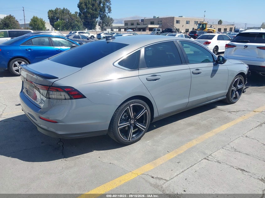 Vin: 1hgcy2f53pa052796, lot: 46609739, honda accord hybrid sport 20234