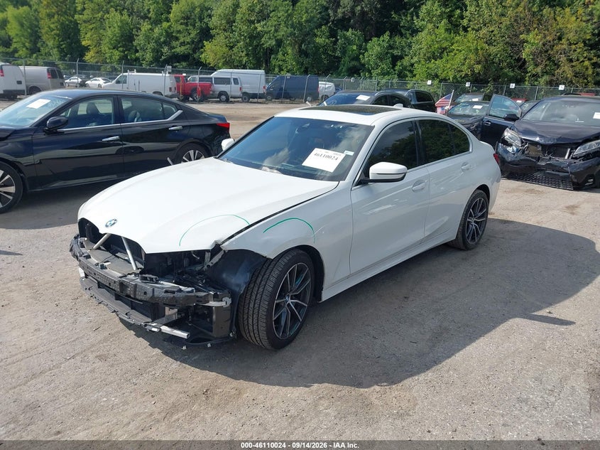 Vin: 3mw5r7j01m8b48489, lot: 46609740, bmw 330i xdrive 20212