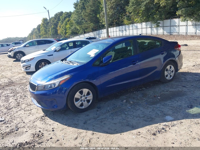 Vin: 3kpfk4a73he061675, lot: 46609744, kia forte lx 20172