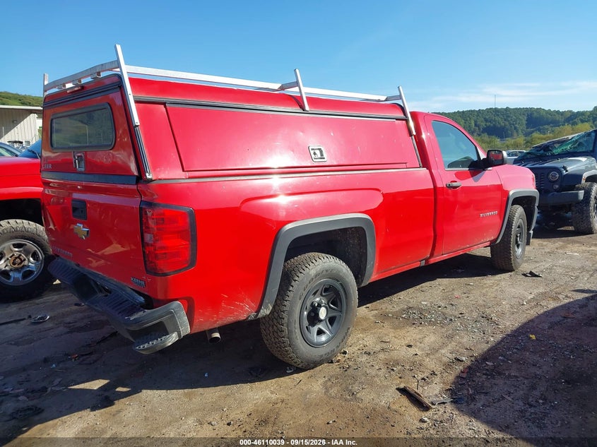 Vin: 1gcncnec1gz350739, lot: 46609755, chevrolet silverado 1500 wt 20164