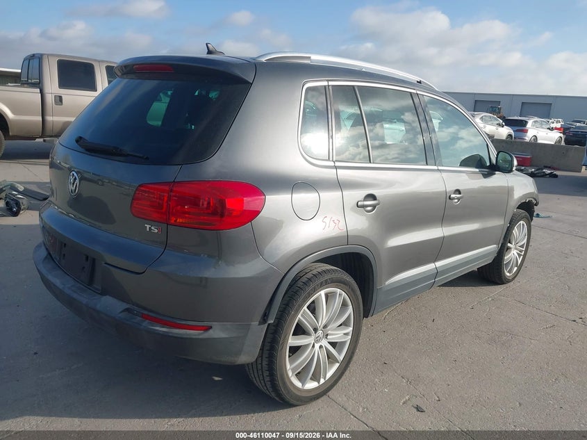 Vin: wvgav7ax1gw578752, lot: 46609763, volkswagen tiguan se 20164