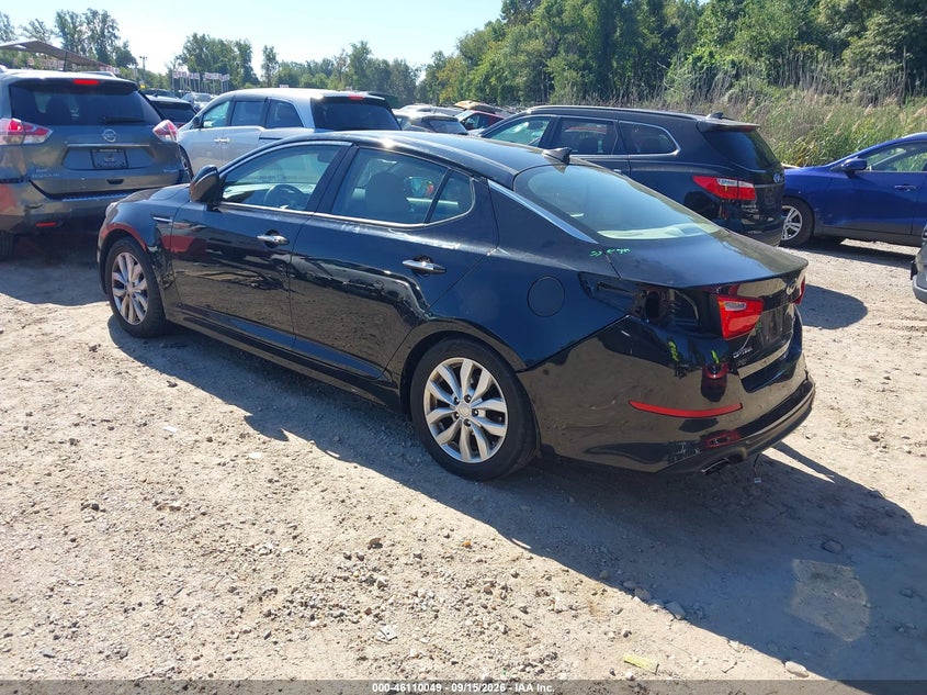 Vin: 5xxgn4a73fg424699, lot: 46609765, kia optima ex 20153