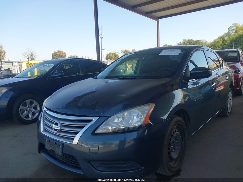Vin: 3n1ab7ap8ey210154, lot: 46609774, nissan sentra fe+ s/fe+ sv/s/sl/sr/sv 20142