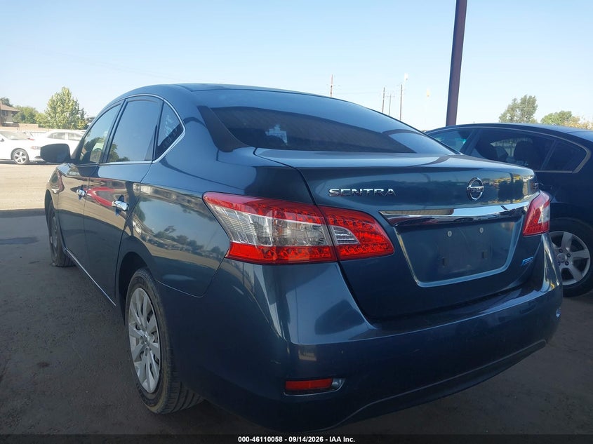 Vin: 3n1ab7ap8ey210154, lot: 46609774, nissan sentra fe+ s/fe+ sv/s/sl/sr/sv 20143