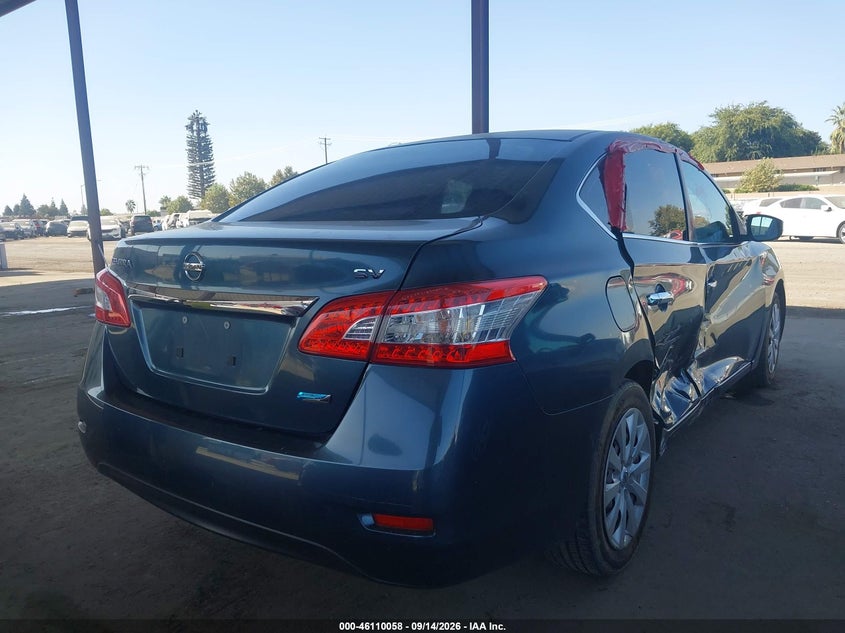 Vin: 3n1ab7ap8ey210154, lot: 46609774, nissan sentra fe+ s/fe+ sv/s/sl/sr/sv 20144