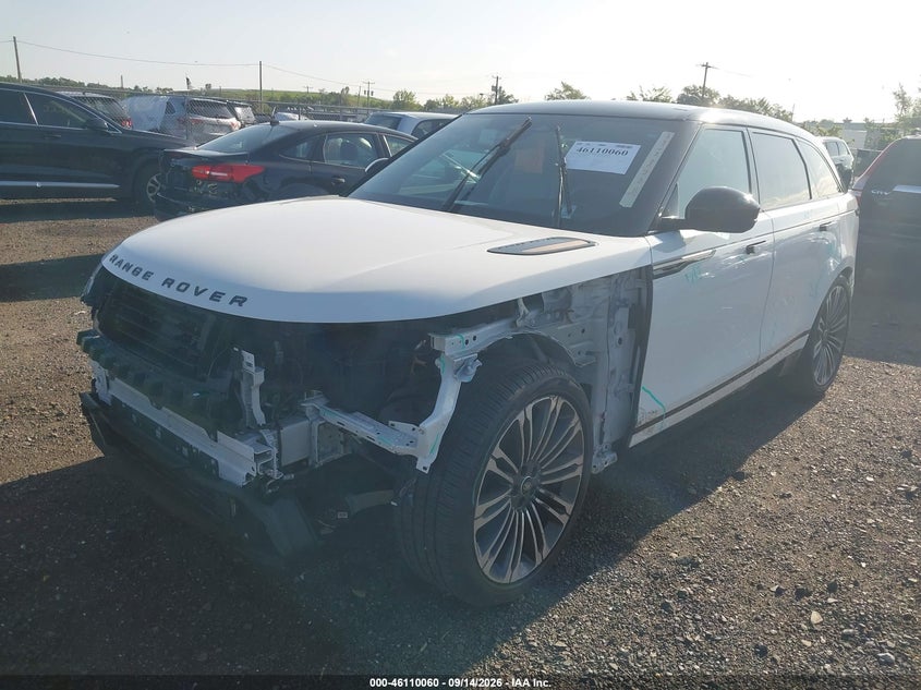 Vin: salyl2ex7ra384421, lot: 46609776, land rover range rover velar p250 dynamic se 20242