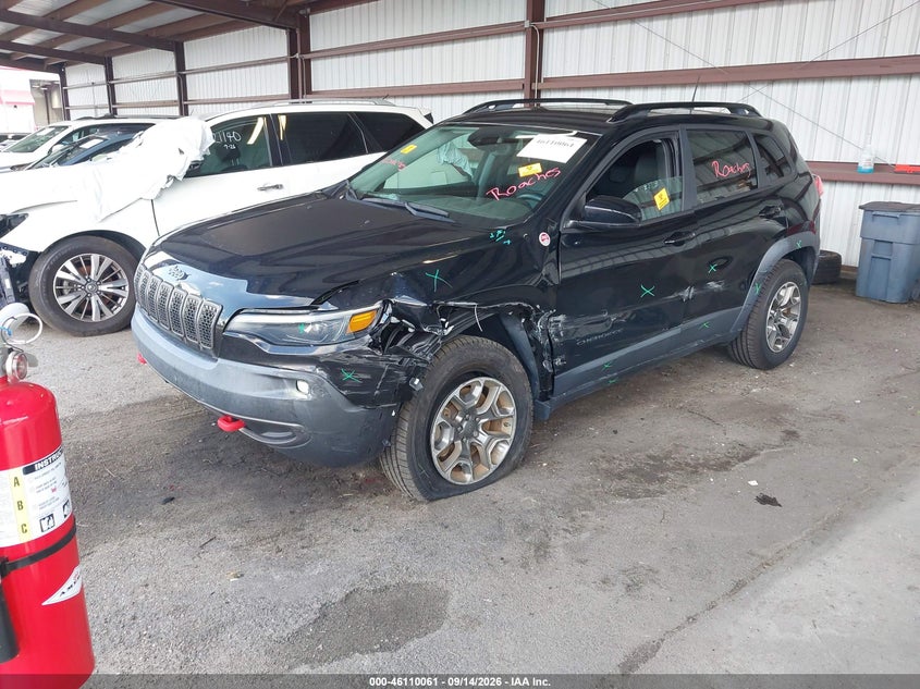 2022 Jeep Cherokee, Biohazard, IAAI, VIN 1C4PJMBX8ND548454 — photo 2