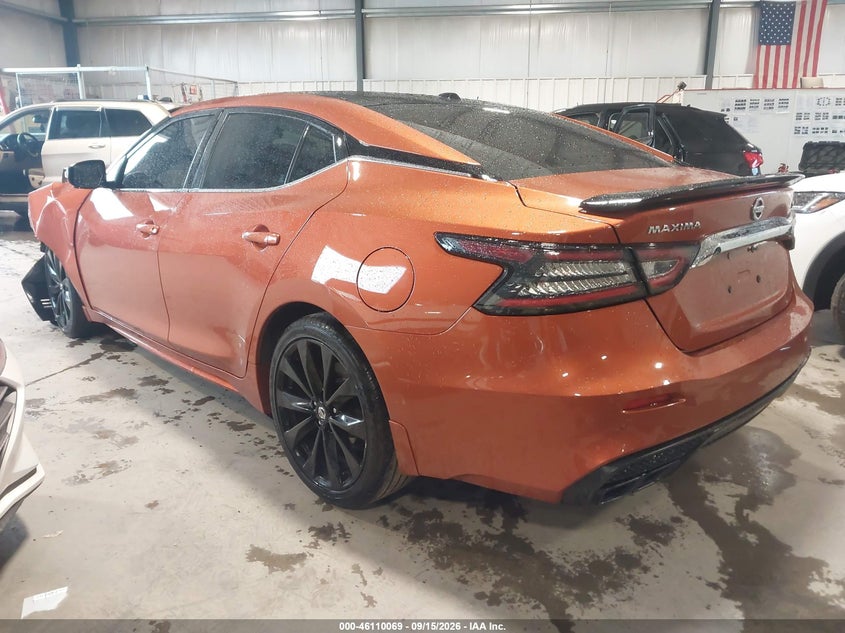 Vin: 1n4aa6ev2lc381142, lot: 46609786, nissan maxima sr xtronic cvt 20203
