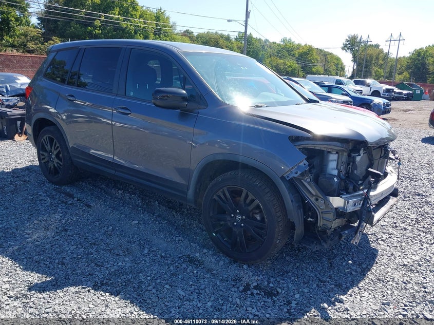 Vin: 5fnyf8h23kb023394, lot: 46609789, honda passport sport 2019 img_1