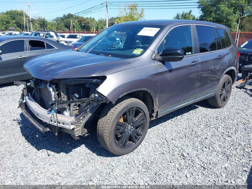 Vin: 5fnyf8h23kb023394, lot: 46609789, honda passport sport 20192
