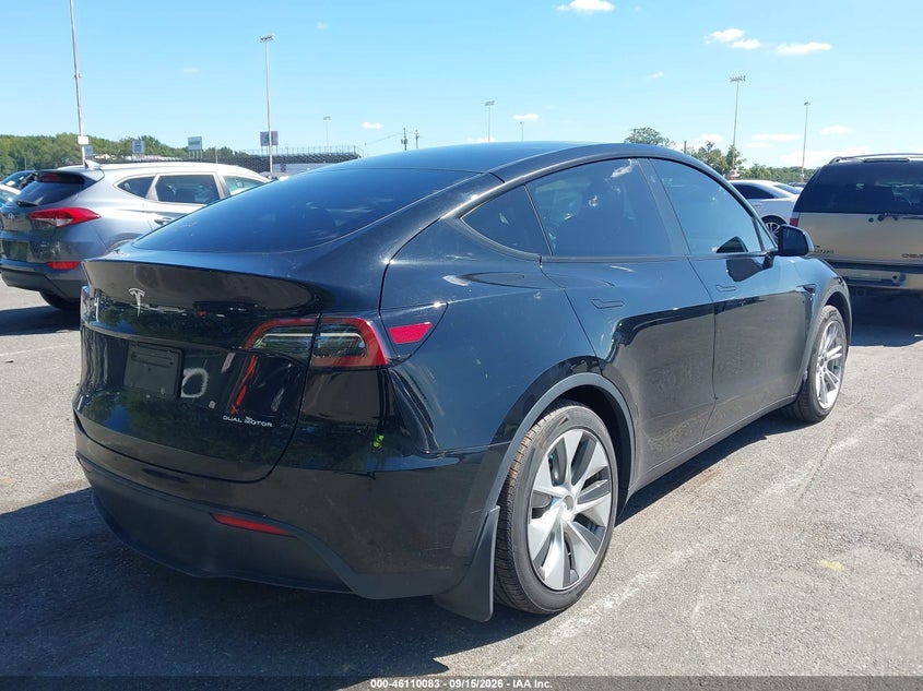 Vin: 7saygaeexpf770696, lot: 46609799, tesla model y awd/long range dual motor all-wheel drive 20234