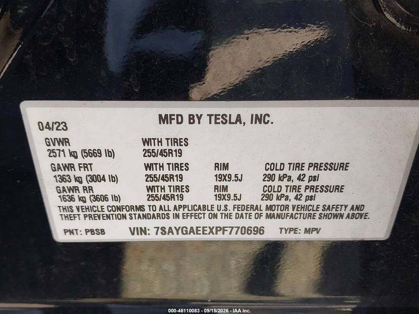 TESLA MODEL Y - zdjęcie 9
