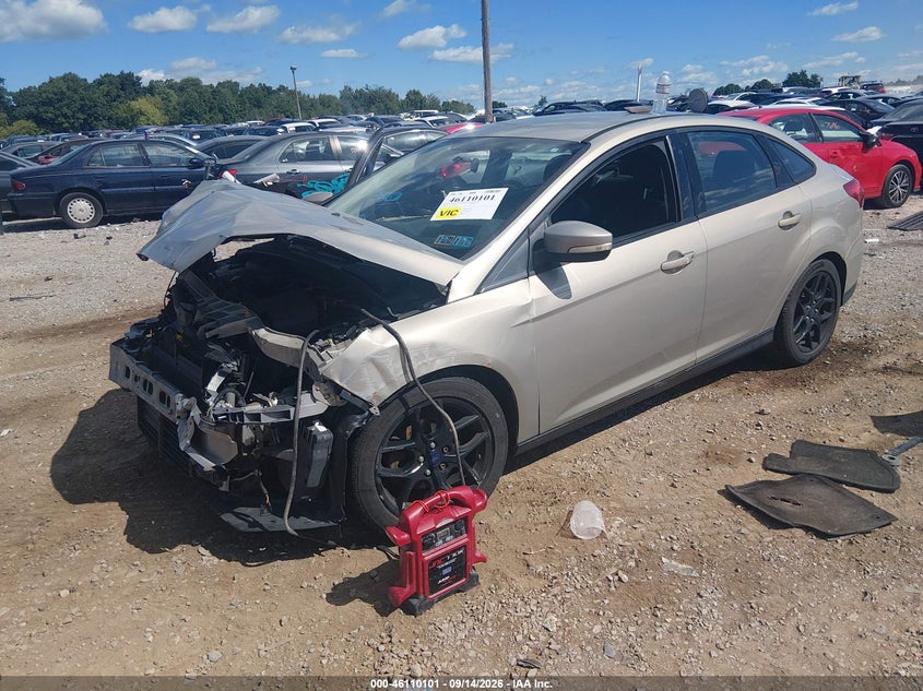 Vin: 1fadp3f2xgl201989, lot: 46609817, ford focus se 20162