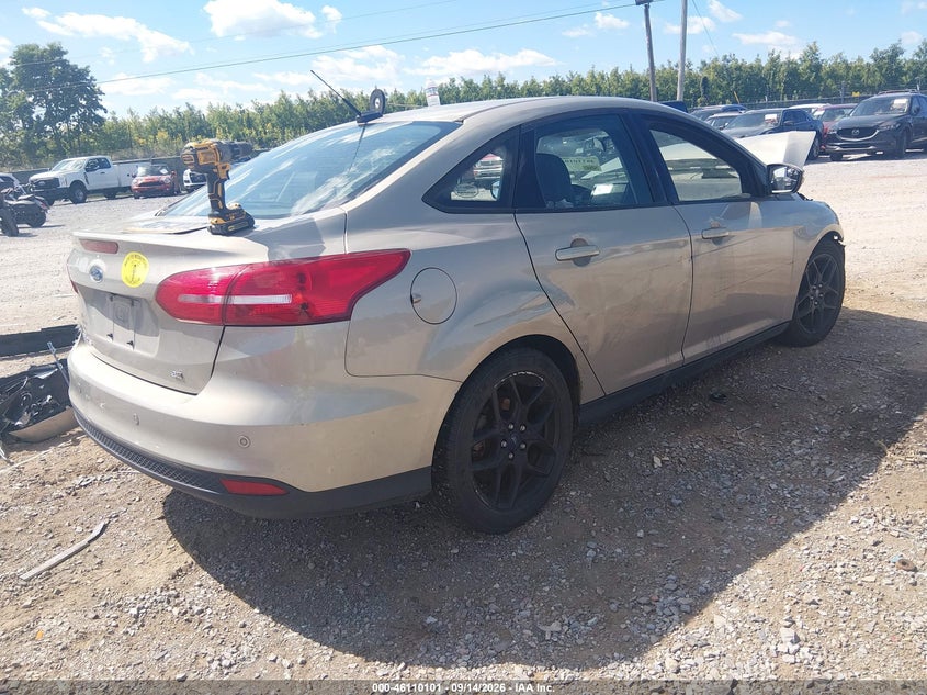 Vin: 1fadp3f2xgl201989, lot: 46609817, ford focus se 20164