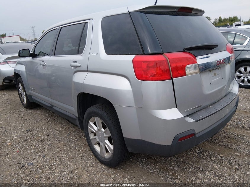 Vin: 2gkalmek2d6129498, lot: 46609823, gmc terrain sle-1 20133