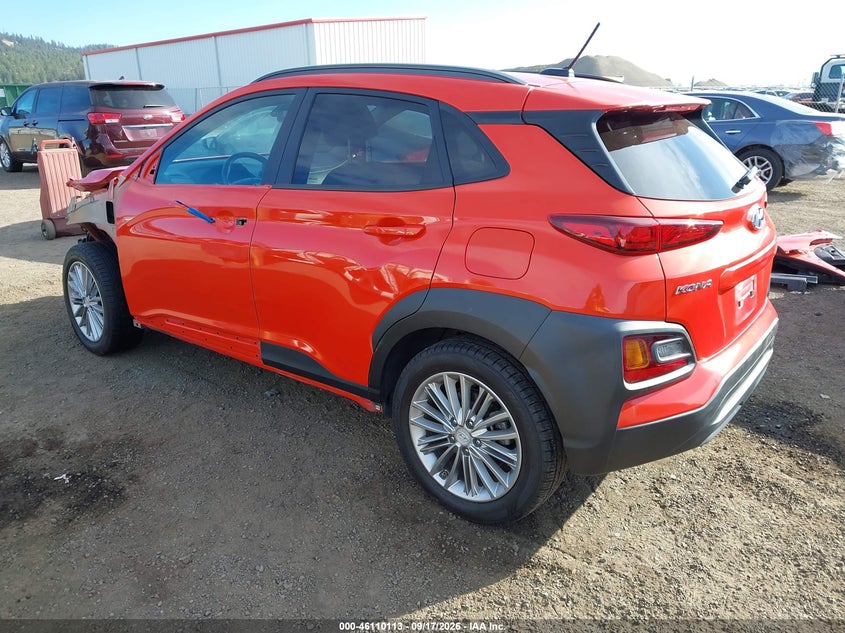 Vin: km8k2caa8lu398448, lot: 46609829, hyundai kona sel 20203