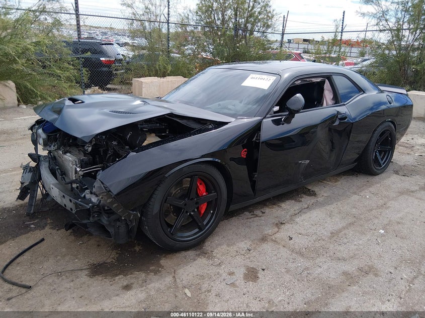 Vin: 2c3cdzc96fh909479, lot: 46609838, dodge challenger srt hellcat 20152