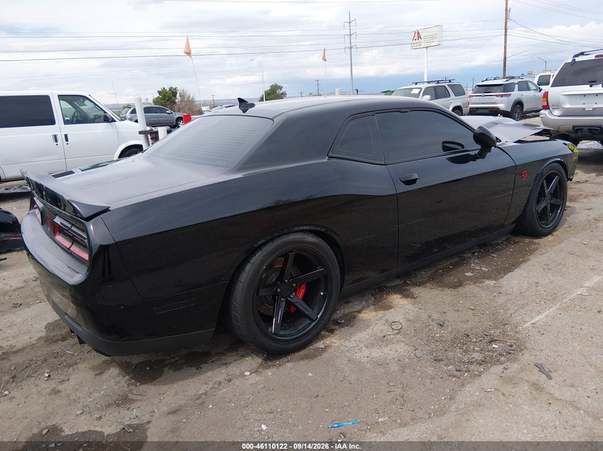 Vin: 2c3cdzc96fh909479, lot: 46609838, dodge challenger srt hellcat 20154