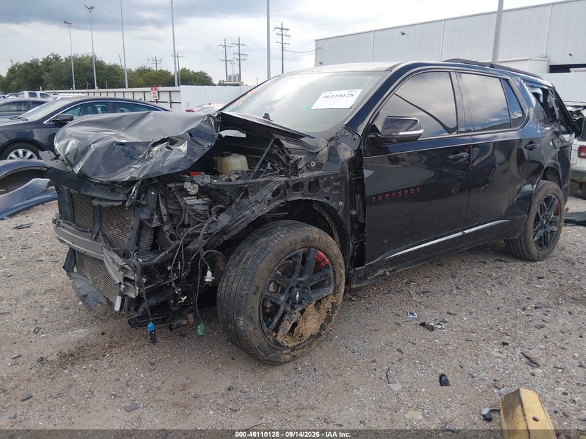 Vin: 1gnerkkw8lj120546, lot: 46609844, chevrolet traverse fwd premier 20202