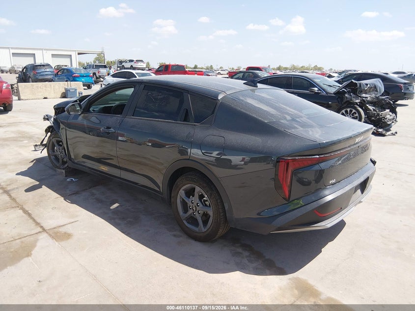 Vin: 3kpft4de9se034785, lot: 46609853, kia k4 lxs 20253
