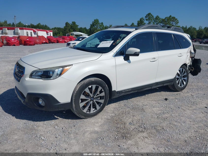 Vin: 4s4bsanc4h3388884, lot: 46609856, subaru outback 2.5i limited 20172