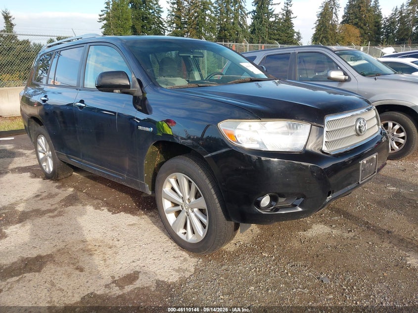 TOYOTA HIGHLANDER HYBRID 2008 VIN JTEEW41A082004189