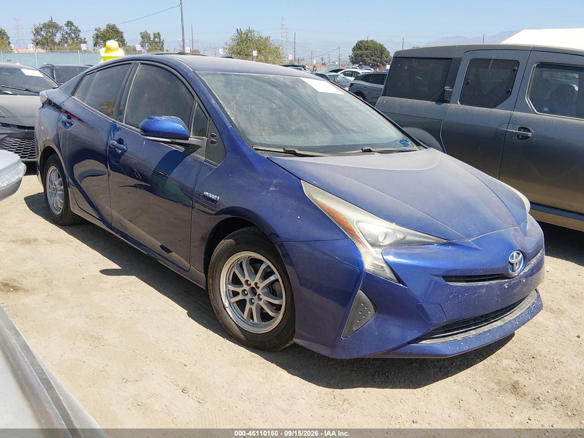 Vin: jtdkbrfu9g3510583, lot: 46609866, toyota prius two 2016 img_1