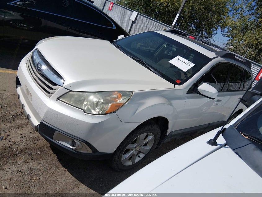 Vin: 4s4brbgc9a3364973, lot: 46609875, subaru outback 2.5i premium 20102
