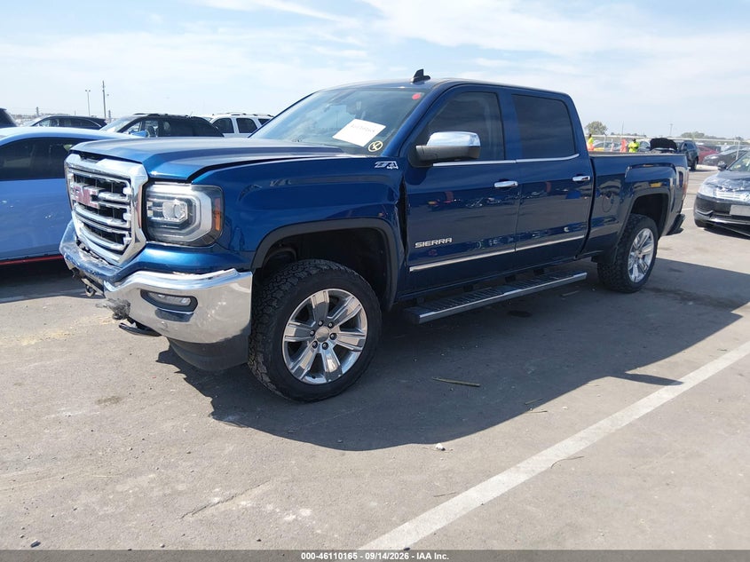 Vin: 3gtu2nec8gg386023, lot: 46609881, gmc sierra 1500 slt 20162