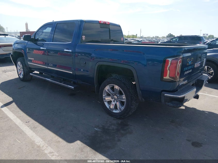 Vin: 3gtu2nec8gg386023, lot: 46609881, gmc sierra 1500 slt 20163
