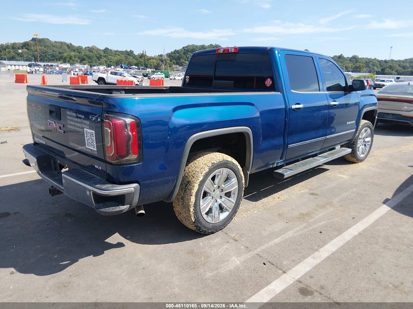 Vin: 3gtu2nec8gg386023, lot: 46609881, gmc sierra 1500 slt 20164
