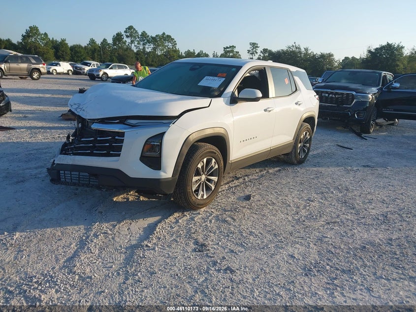 Vin: 3gnaxheg2sl181975, lot: 46609889, chevrolet equinox fwd lt 20252