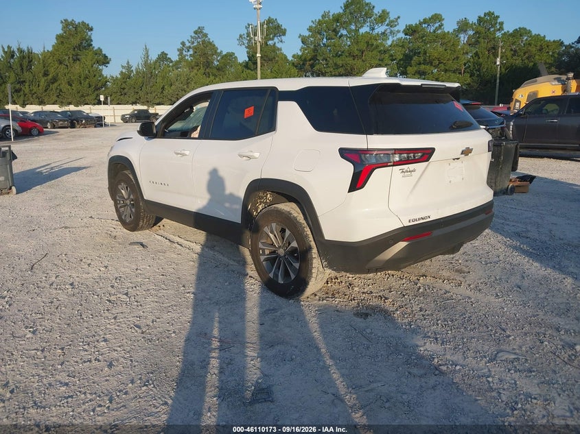 Vin: 3gnaxheg2sl181975, lot: 46609889, chevrolet equinox fwd lt 20253